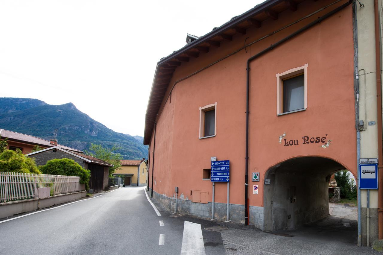 Lou Rose Villa Donnaz Exteriör bild
